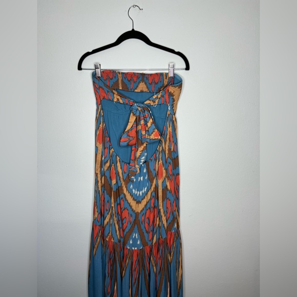 Free people “Mojave” dress in blue size Large - Picture 4 of 5